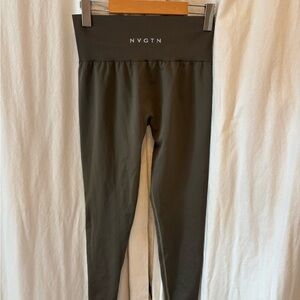 NVGTN olive green leggings